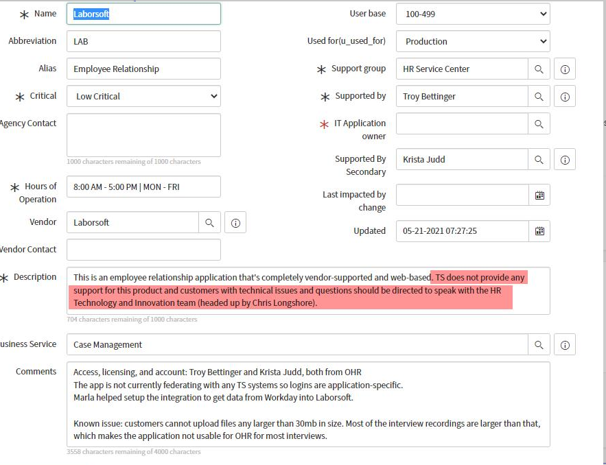 Laborsoft CMDB