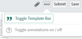 toggle template