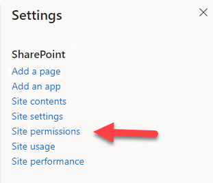 Sharepoint permissions 2